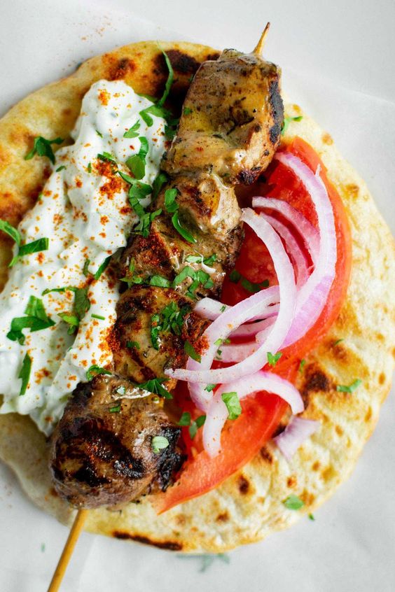 The classic greek, shishkebab, gyros