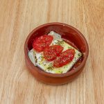 The classic greek, Feta, oregano, olive oil