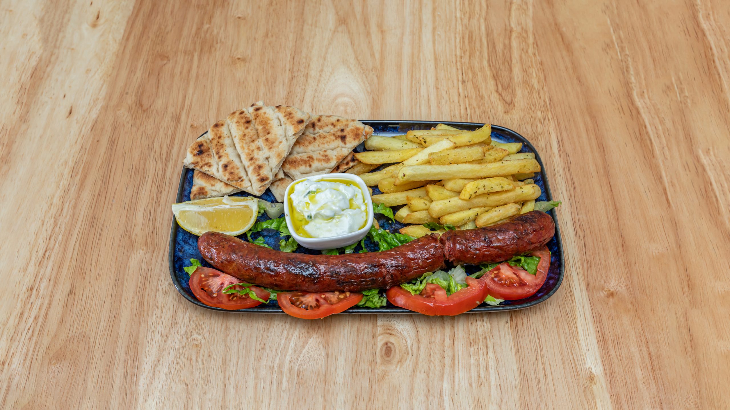 The classic greek, Sausage portion