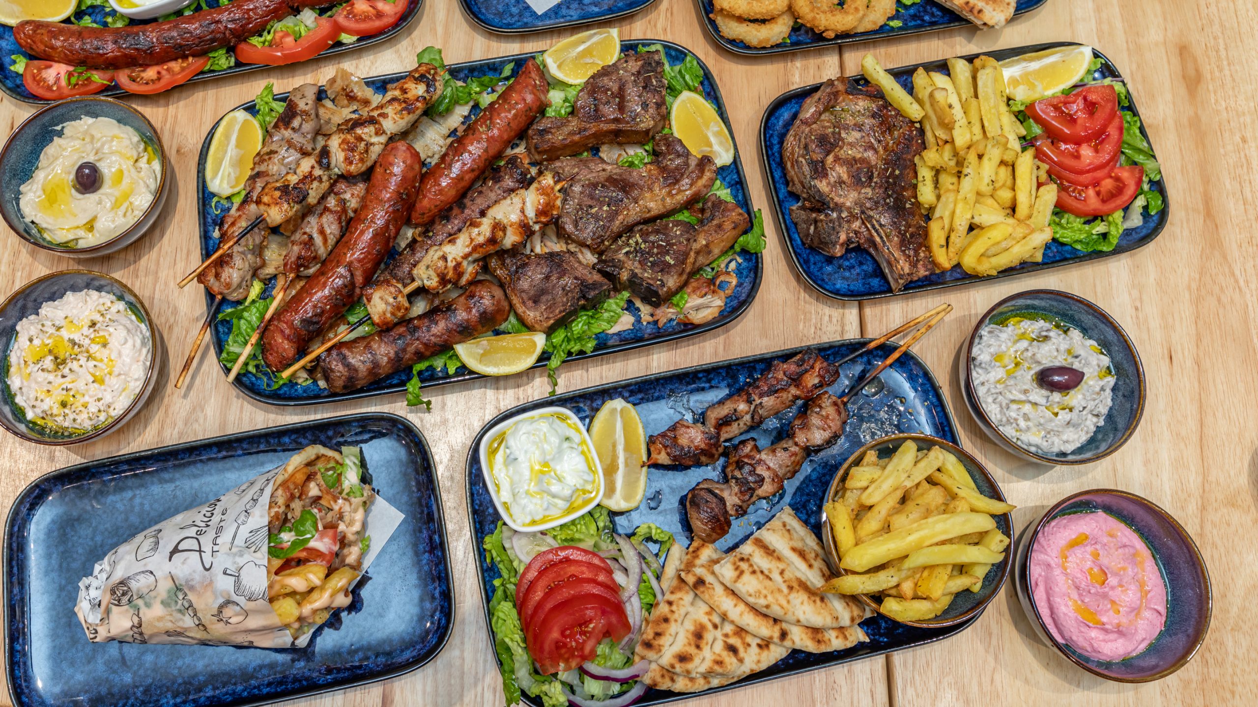 Authentic Greek restaurant food at The Classic Greek in Whetstone